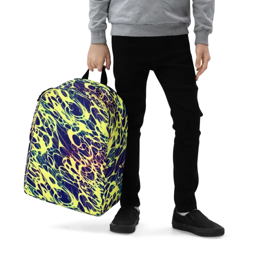 Acid Starfield on a Minimalist Backpack