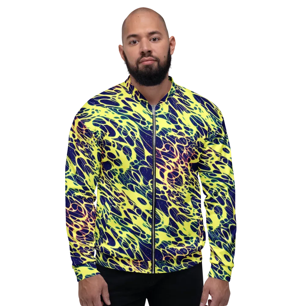 Acid Starfield on Bomber Jacket — Front
