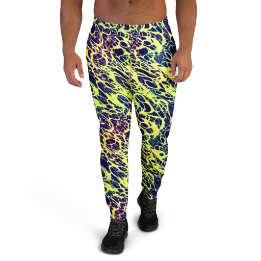 Acid Starfield on a Men's Joggers