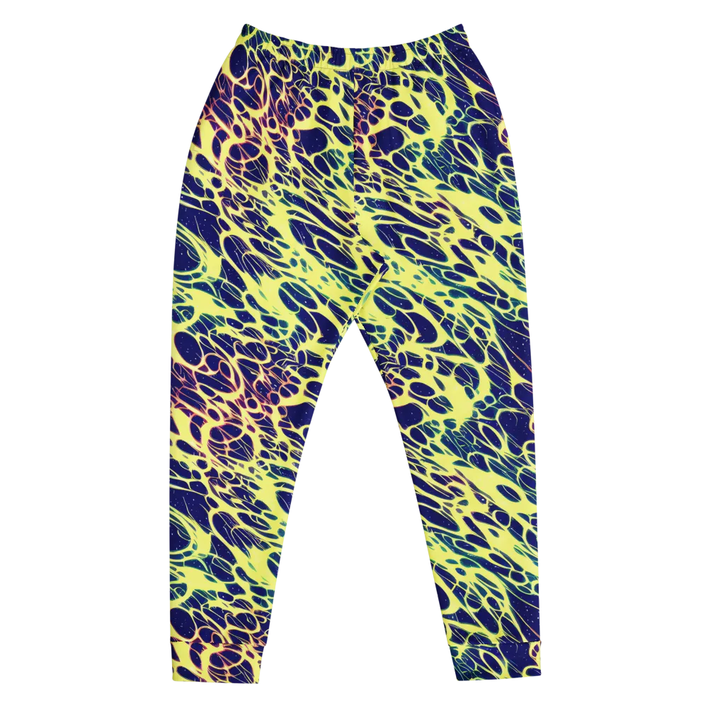 Acid Starfield on Men's Joggers — Front