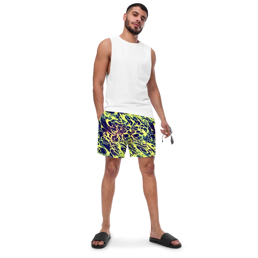 Acid Starfield on Swim Trunks — Front