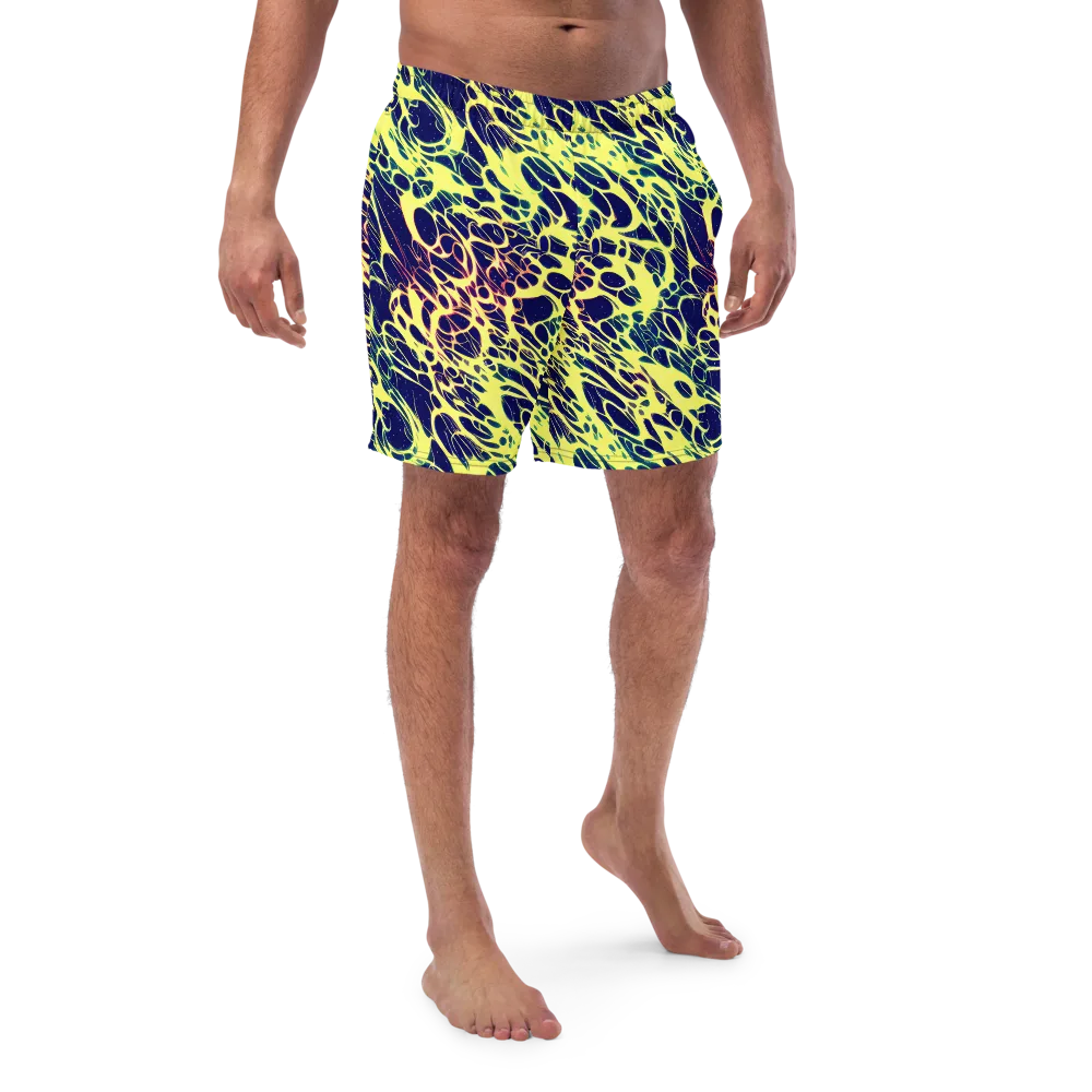 Acid Starfield on Swim Trunks — Front