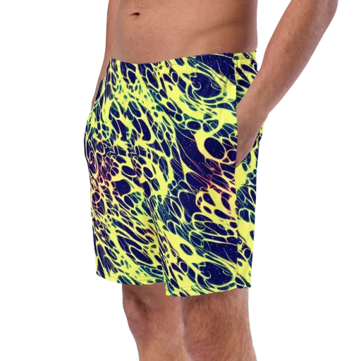 Acid Starfield on a Swim Trunks