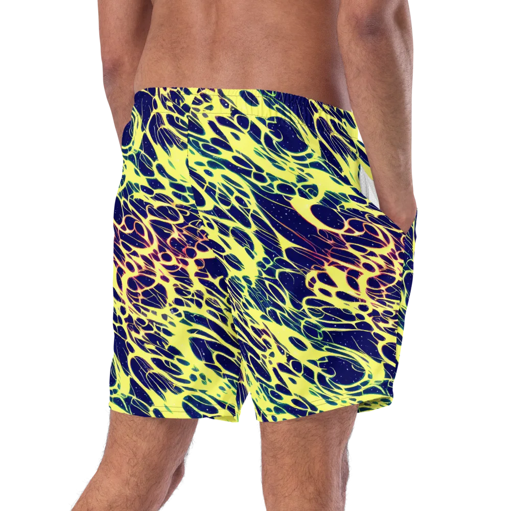 Acid Starfield on Swim Trunks — Right Back