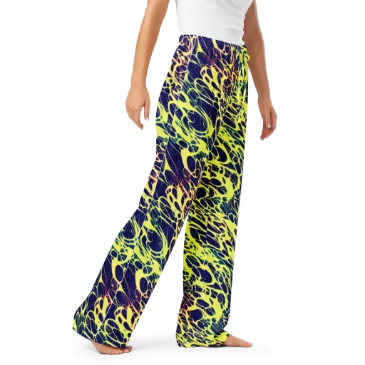 Acid Starfield on a Women's Pajama Pants