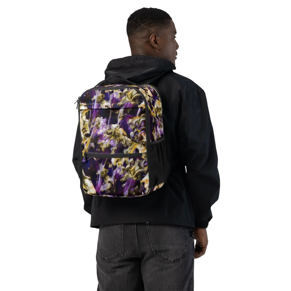 Amethyst Tempest on Utility Backpack — Back