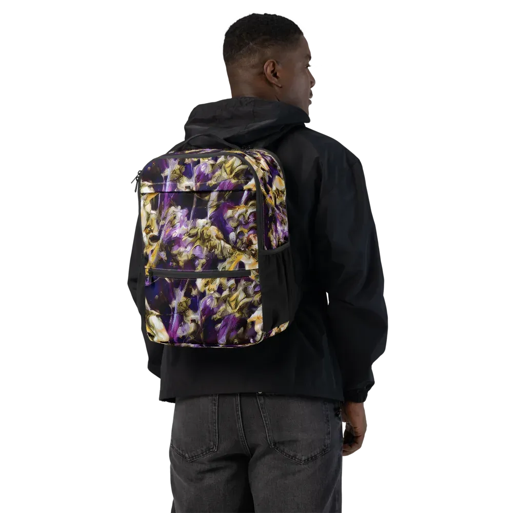 Amethyst Tempest on Utility Backpack — Back
