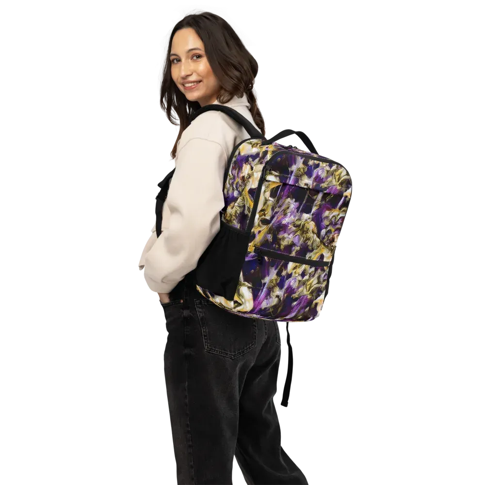 Amethyst Tempest on Utility Backpack — Back