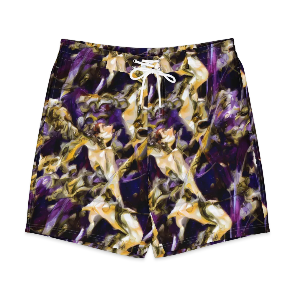 Amethyst Tempest on Men's Board Shorts — Front