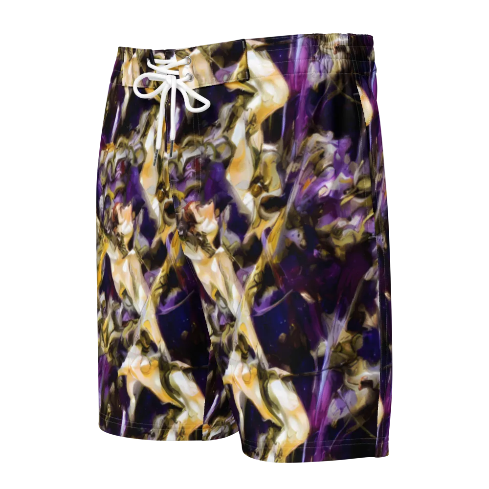 Amethyst Tempest on Men's Board Shorts — Front