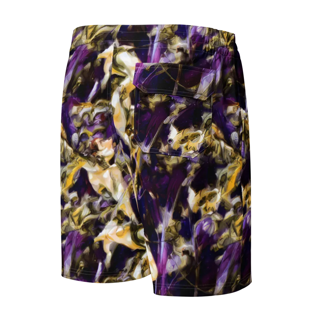 Amethyst Tempest on Men's Board Shorts — Back