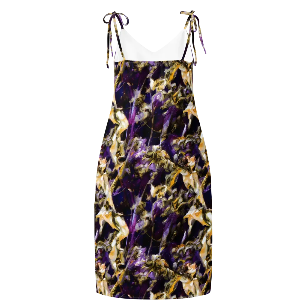 Amethyst Tempest on Slip Dress — Back