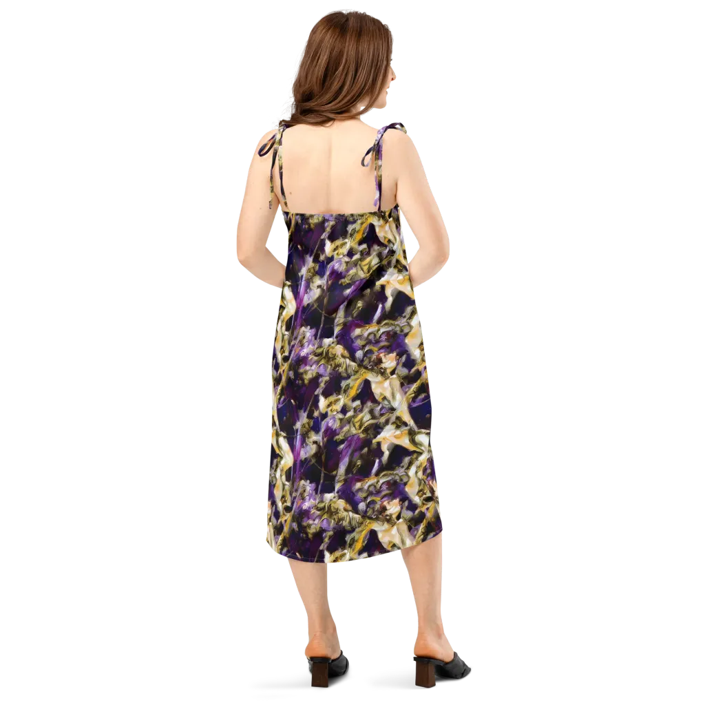 Amethyst Tempest on Slip Dress — Back