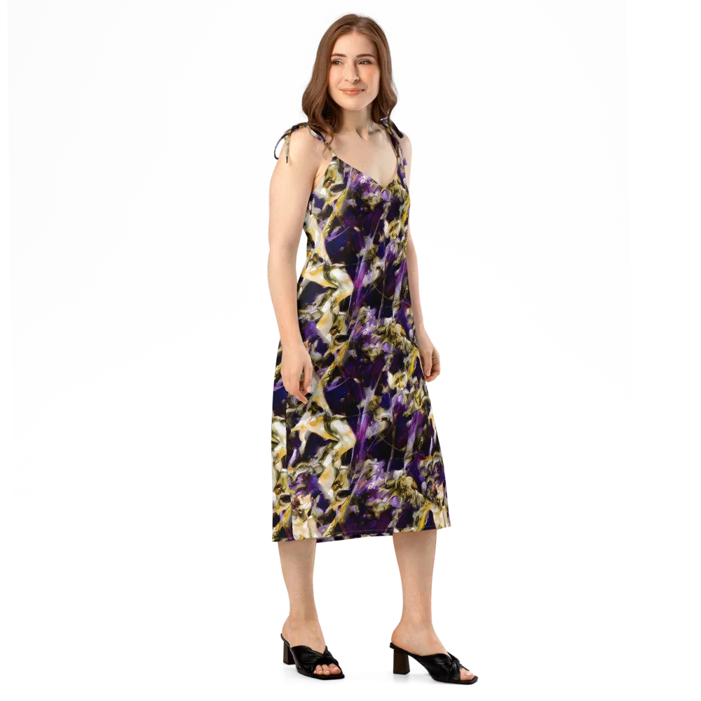 Amethyst Tempest on Slip Dress — Right Front