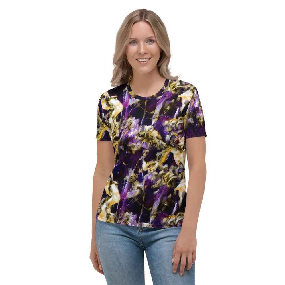 Amethyst Tempest on Women's Crew Neck T-Shirt — Front