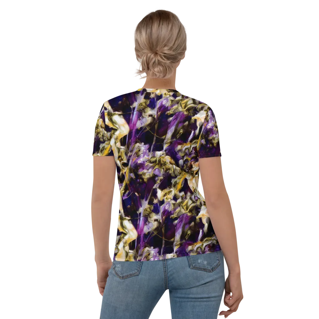 Amethyst Tempest on Women's Crew Neck T-Shirt — Back