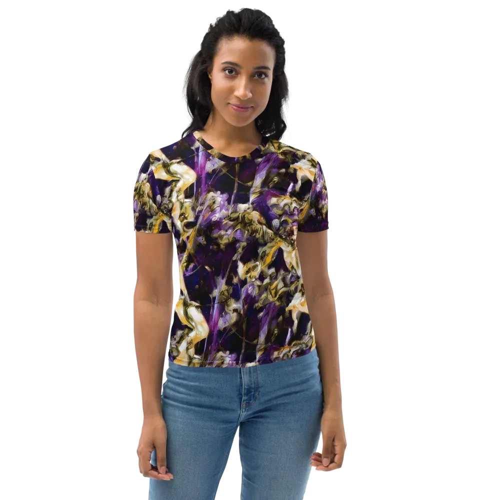Amethyst Tempest on Women's Crew Neck T-Shirt — Front
