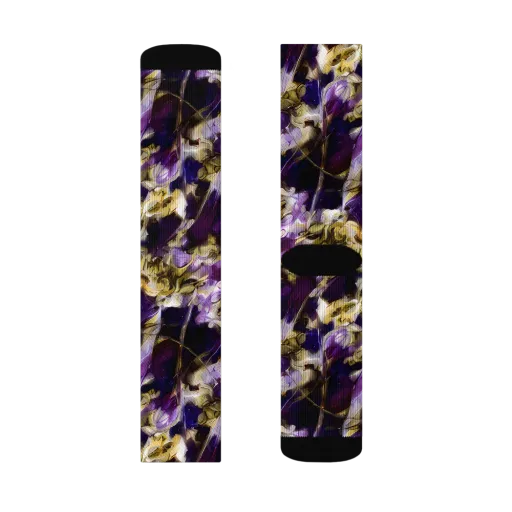 Amethyst Tempest on a Socks