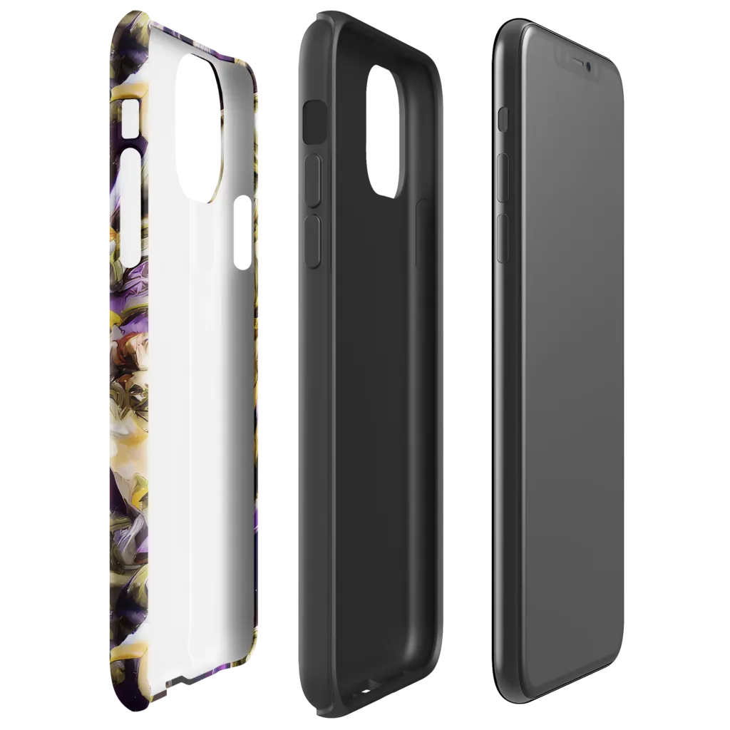 Amethyst Tempest on Tough Case for iPhone® — Right