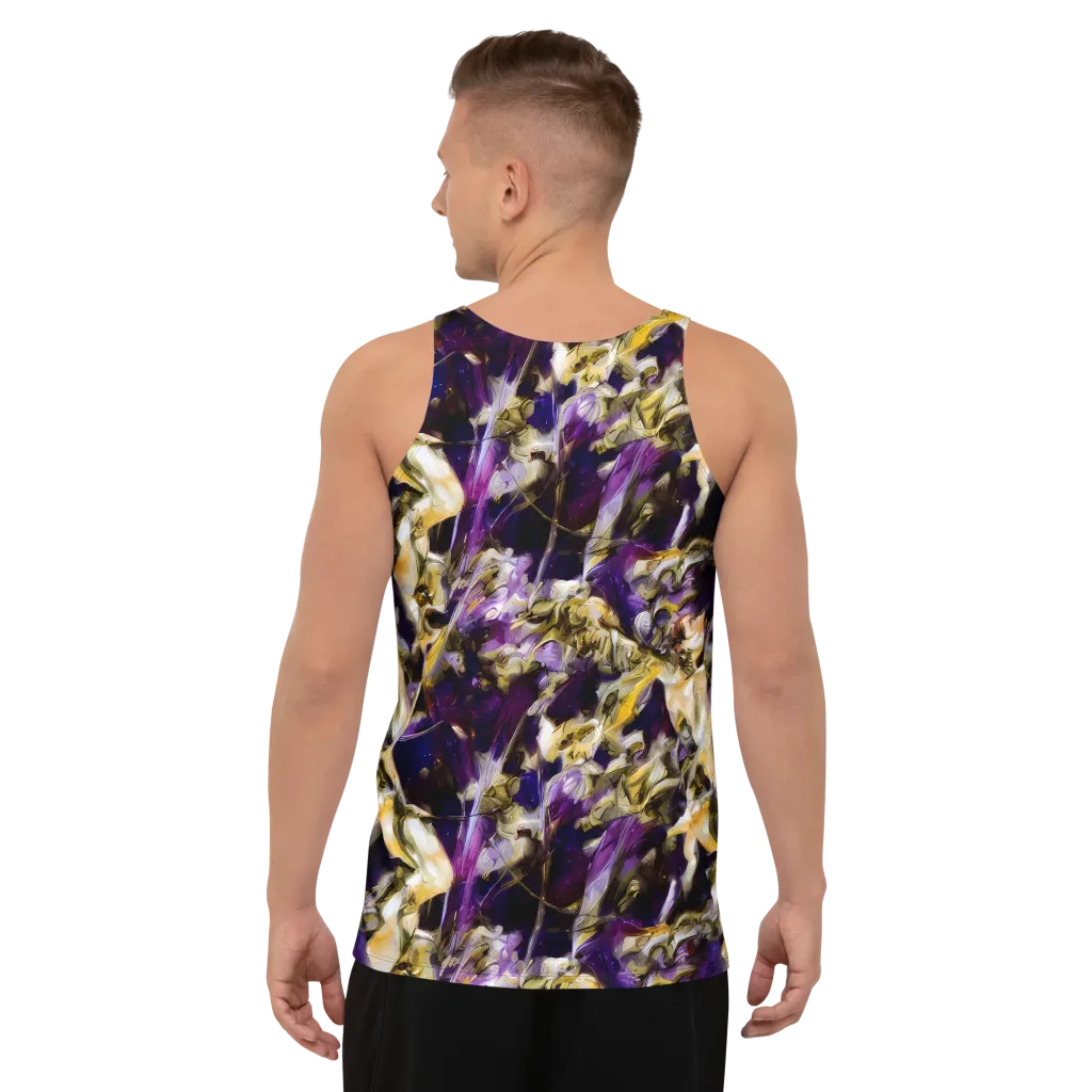 Amethyst Tempest on Men's Tank Top — Back