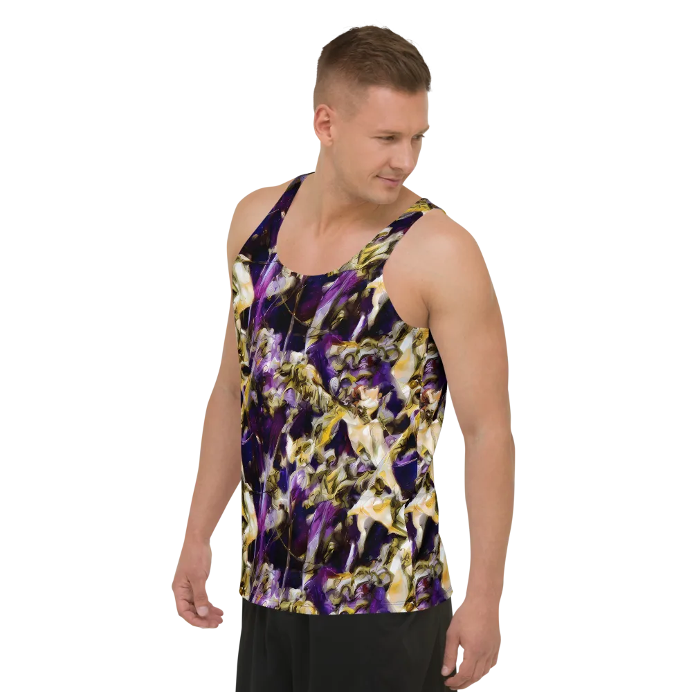 Amethyst Tempest on Men's Tank Top — Left Front