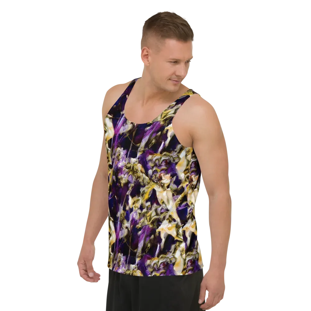 Amethyst Tempest on Men's Tank Top — Left Front