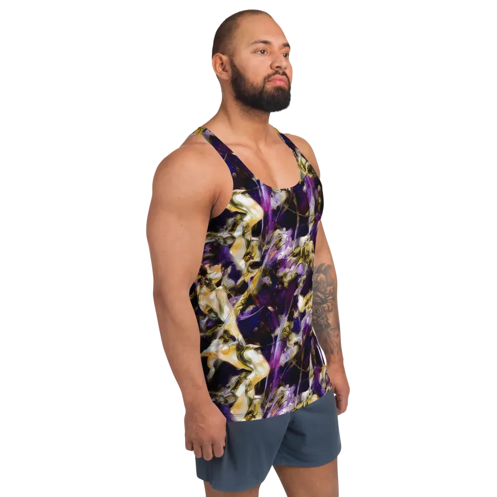Amethyst Tempest on Men's Tank Top — Right Front