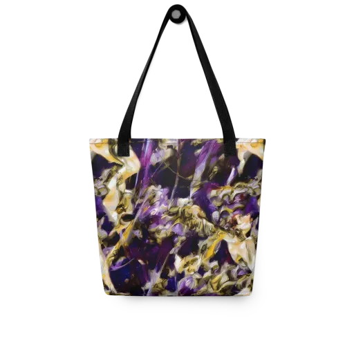 Amethyst Tempest on a Tote Bag