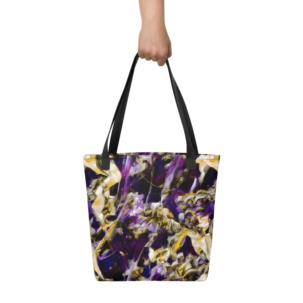 Amethyst Tempest on Tote Bag — Front