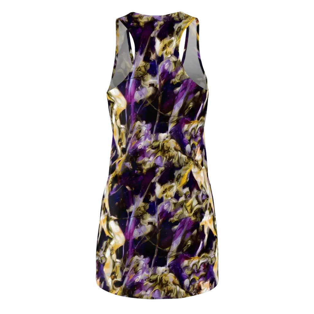 Amethyst Tempest on Racerback Dress — Back