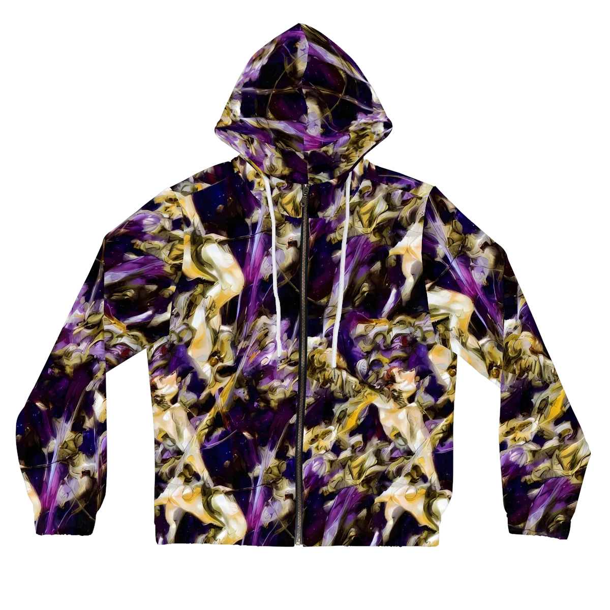 Amethyst Tempest on Women's Full-Zip Hoodie — Front