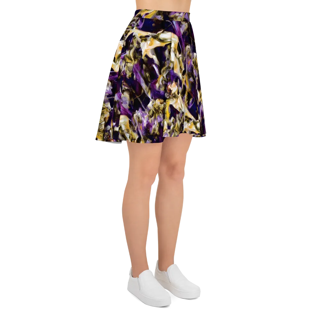Amethyst Tempest on Skater Skirt — Right