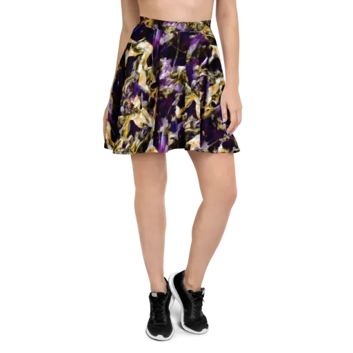 Amethyst Tempest on a Skater Skirt