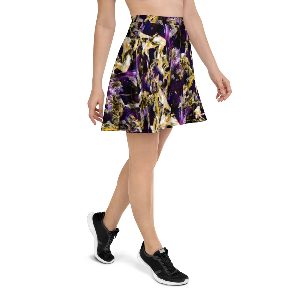 Amethyst Tempest on Skater Skirt — Right