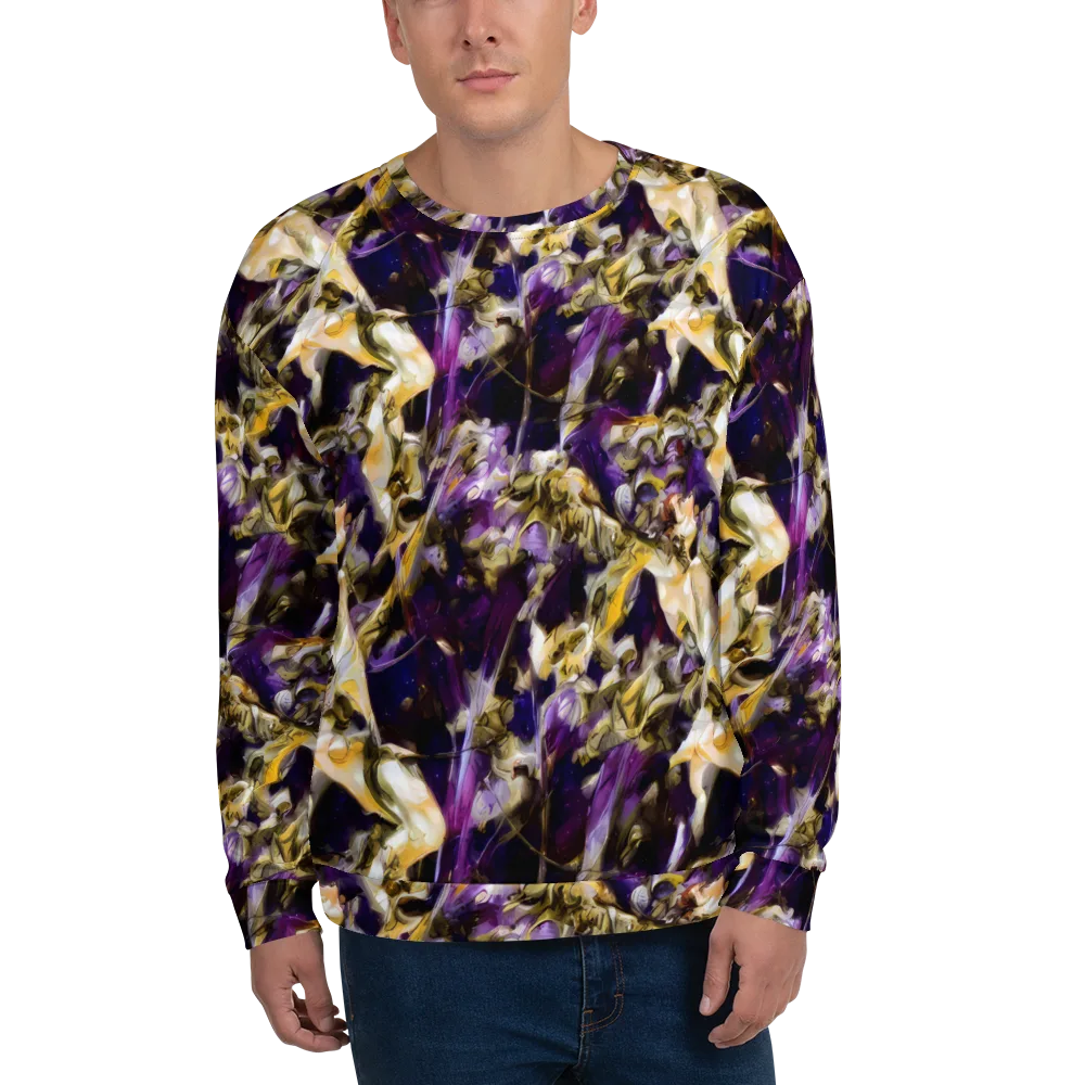 Amethyst Tempest on Sweatshirt — Front