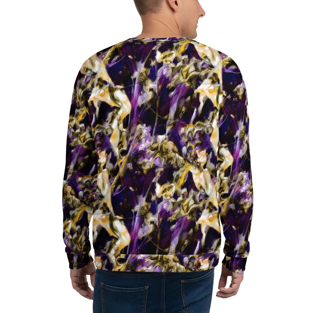 Amethyst Tempest on Sweatshirt — Back
