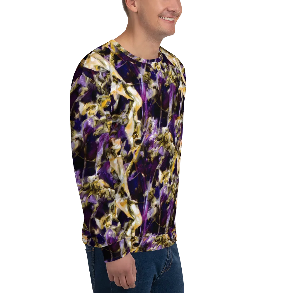 Amethyst Tempest on Sweatshirt — Right Front