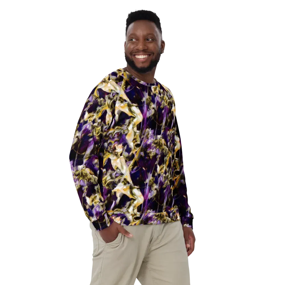 Amethyst Tempest on Sweatshirt — Front