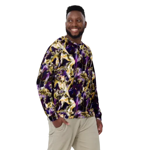Amethyst Tempest on a Sweatshirt