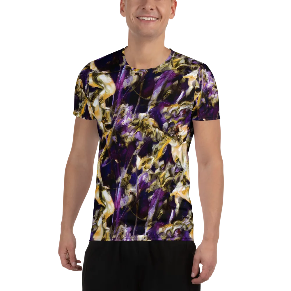 Amethyst Tempest on Men's Athletic T-Shirt — Front