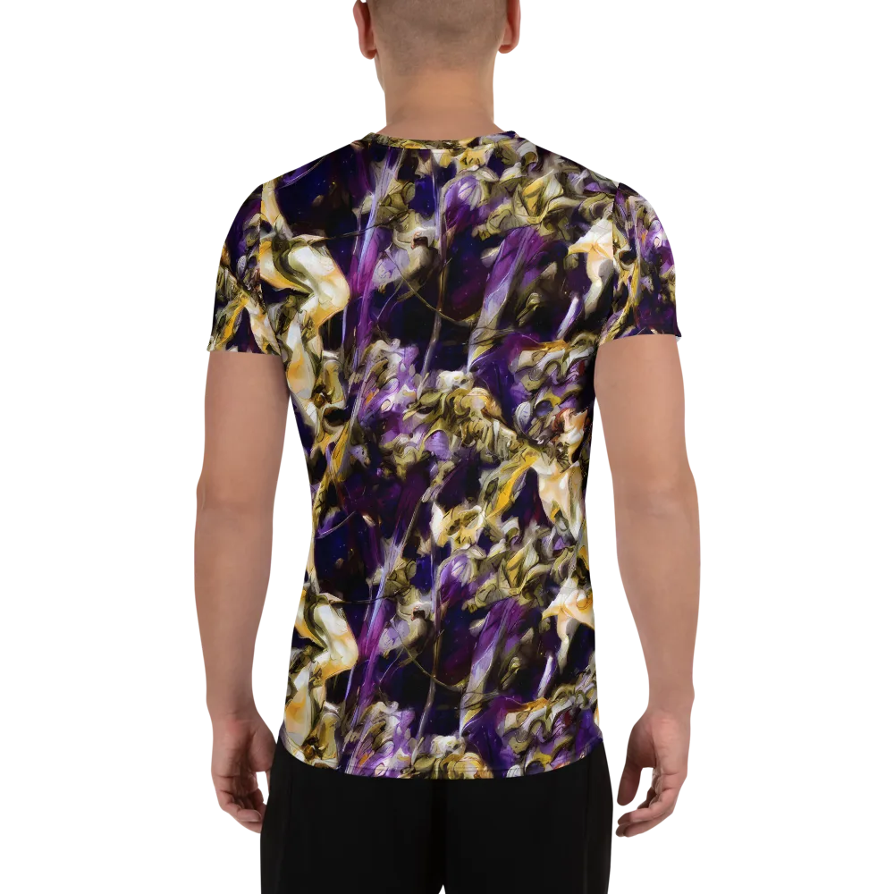 Amethyst Tempest on Men's Athletic T-Shirt — Back