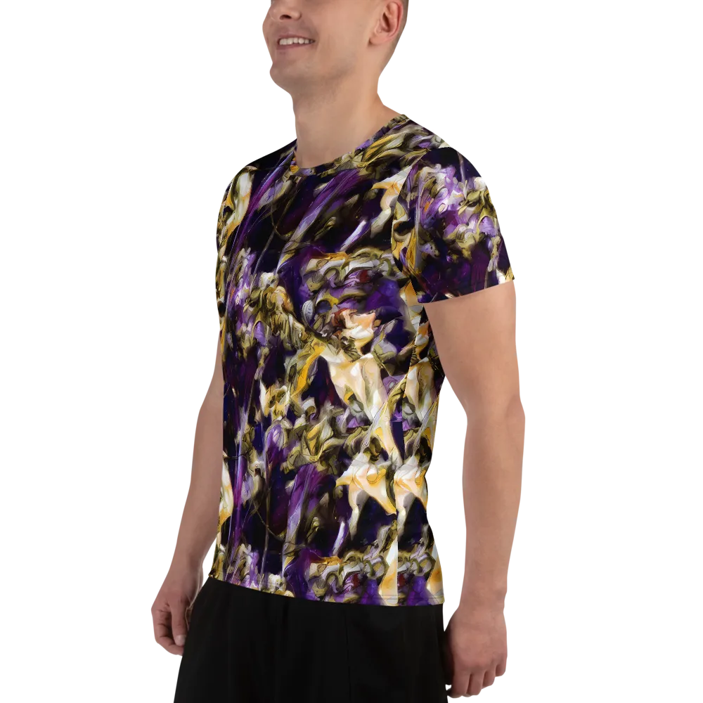 Amethyst Tempest on Men's Athletic T-Shirt — Left