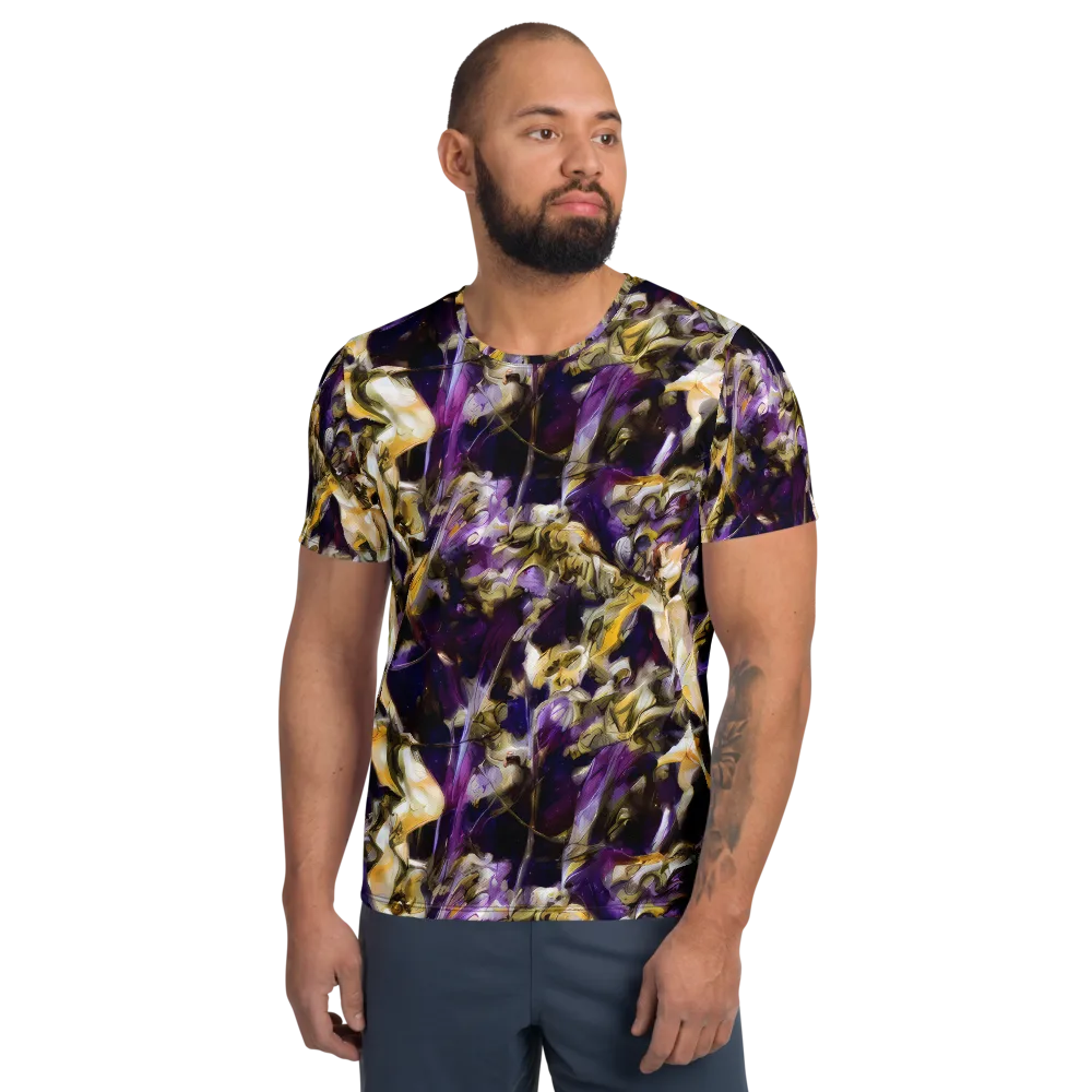 Amethyst Tempest on Men's Athletic T-Shirt — Front