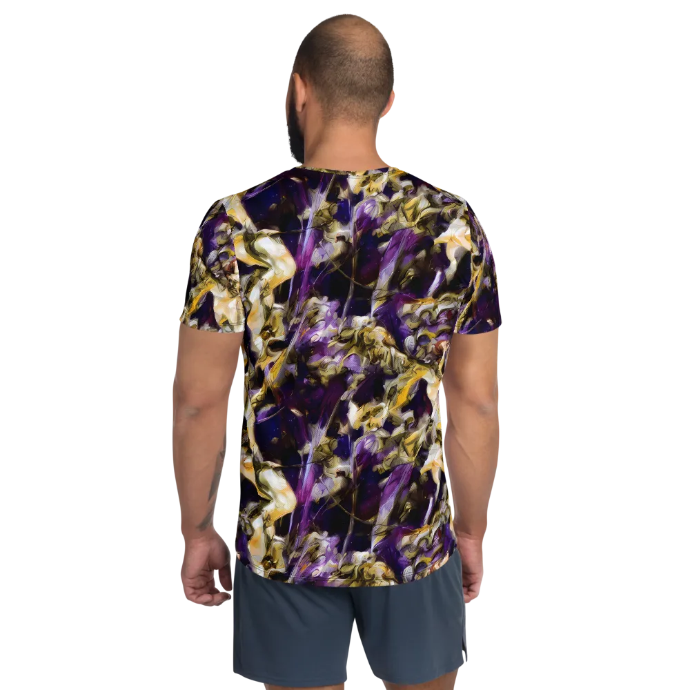 Amethyst Tempest on Men's Athletic T-Shirt — Back