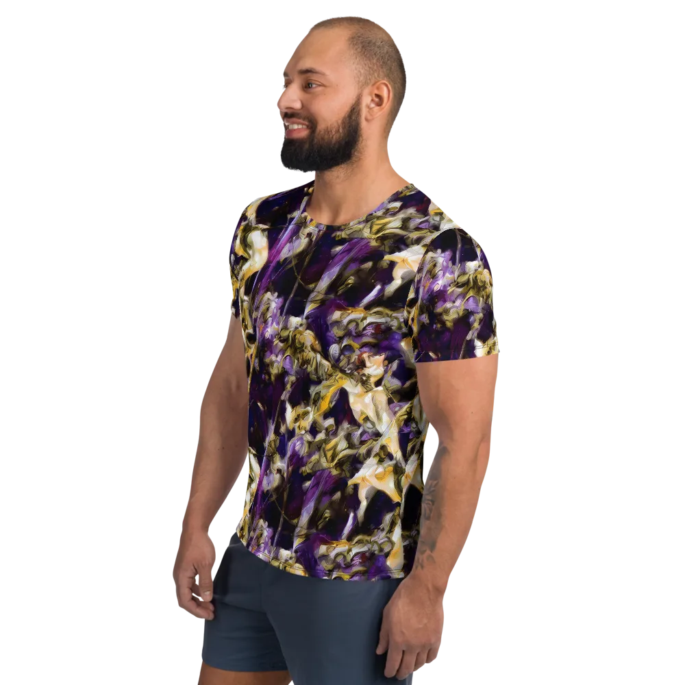 Amethyst Tempest on Men's Athletic T-Shirt — Left