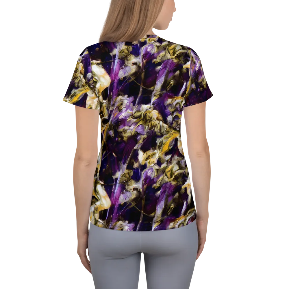 Amethyst Tempest on Women's Athletic T-Shirt — Back