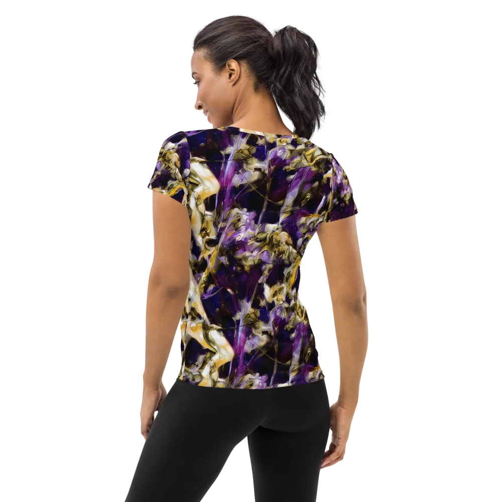 Amethyst Tempest on Women's Athletic T-Shirt — Back