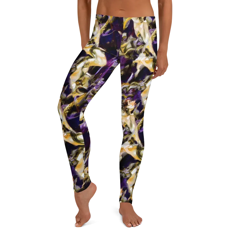 Amethyst Tempest on Leggings — Front