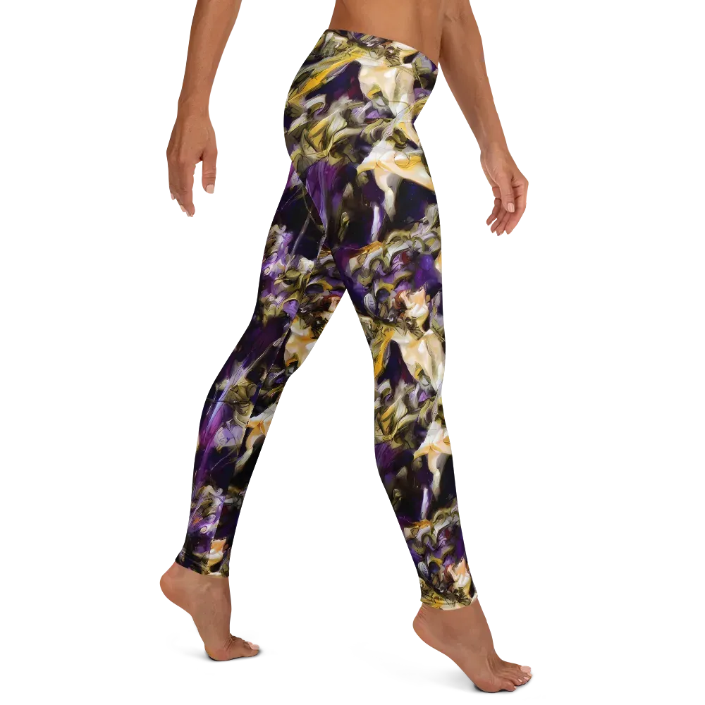 Amethyst Tempest on Leggings — Right