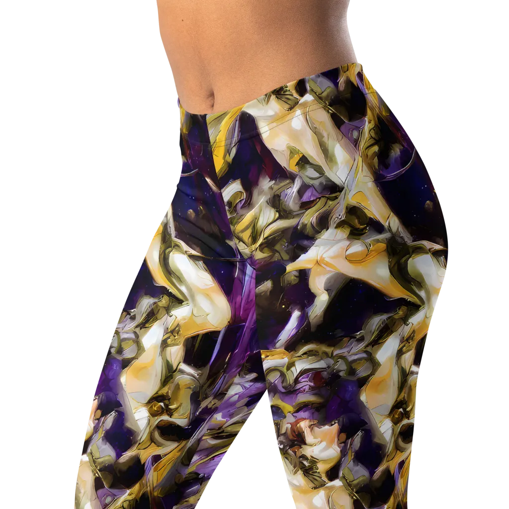 Amethyst Tempest on Leggings — Left Front